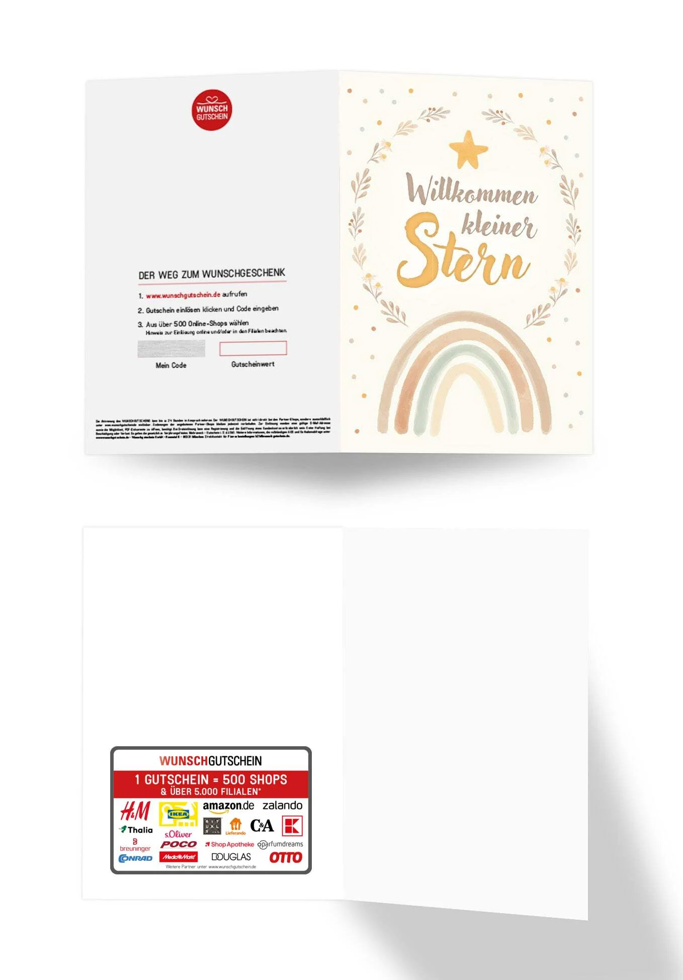 Willkommen Stern - Regenbogen - Image 3