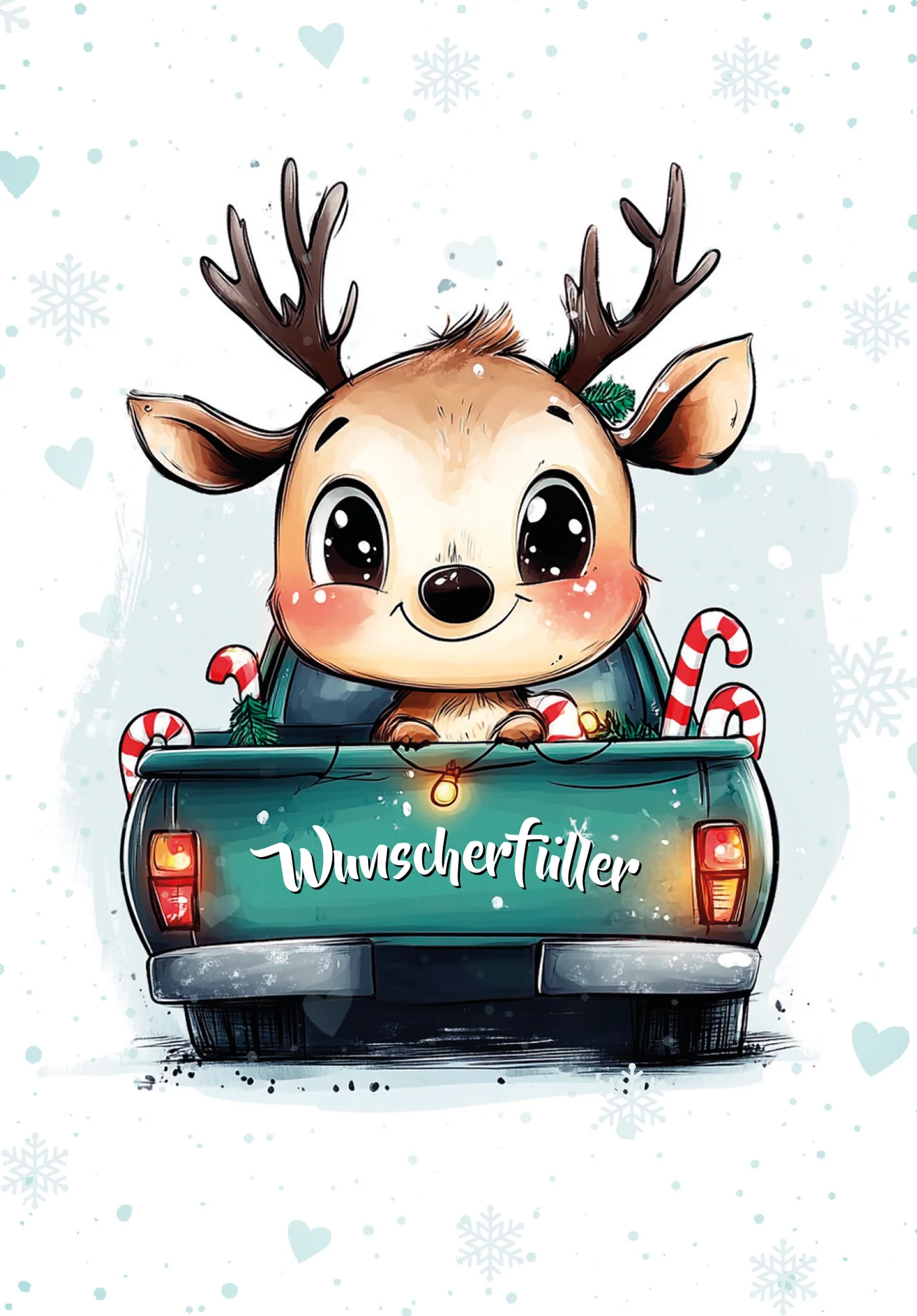 Wunscherfüller - Rentier Truck PDF - Image 2