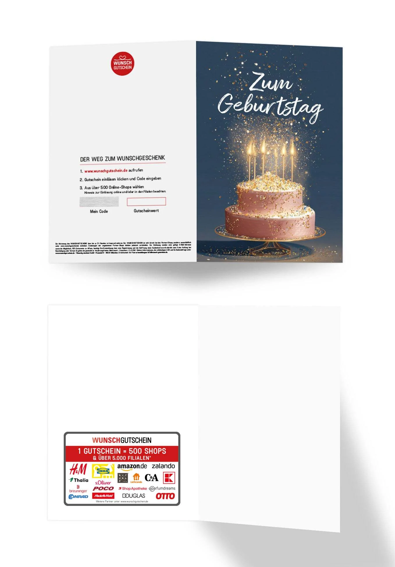 Zum Geburtstag - Torte Glitzer - Image 3