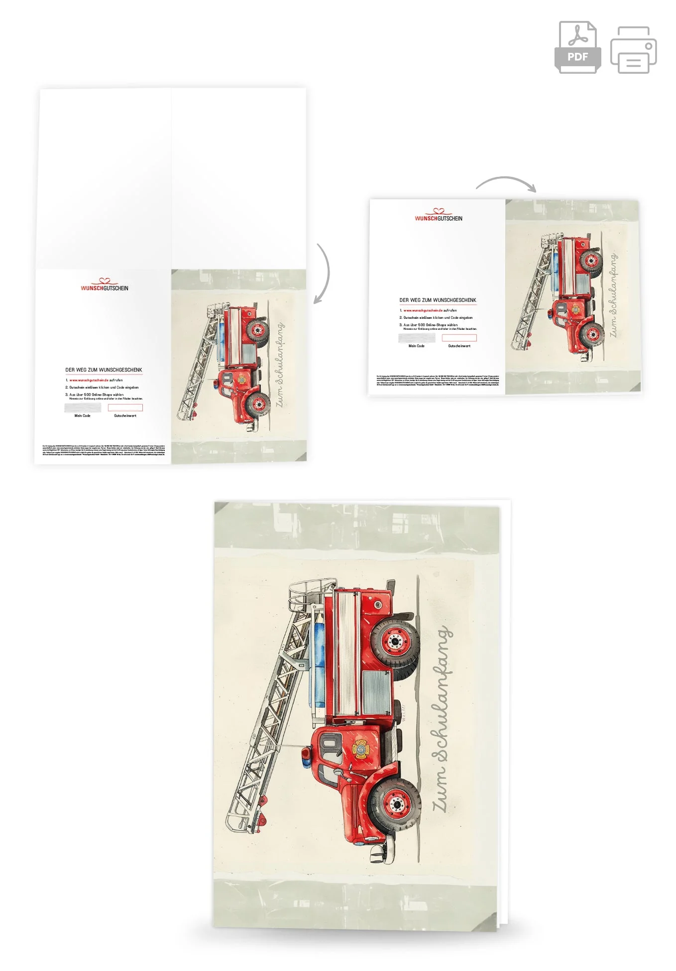 Zum Schulanfang - Feuerwehr PDF - Image 4