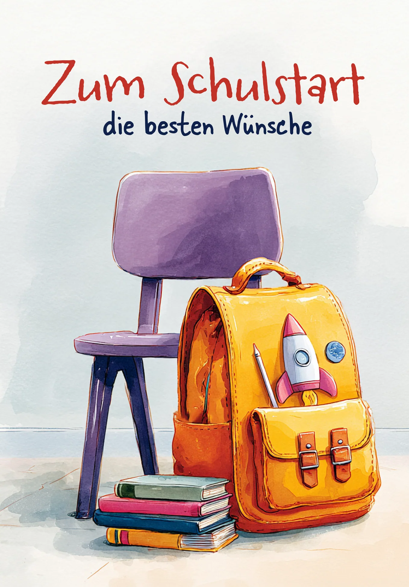 Zum Schulstart - Stuhl und Rucksack - Image 2