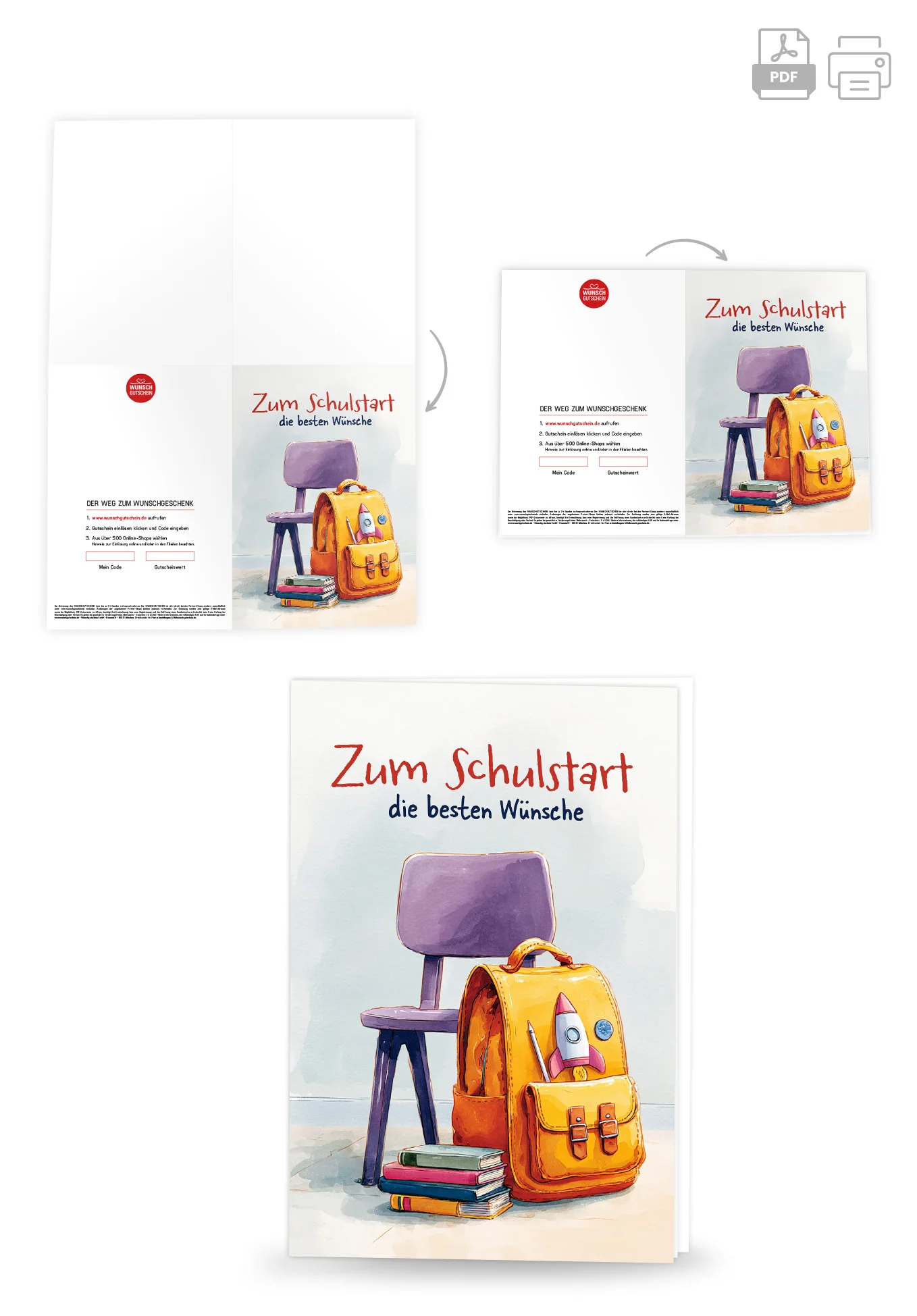 Zum Schulstart - Stuhl und Rucksack PDF - Image 4