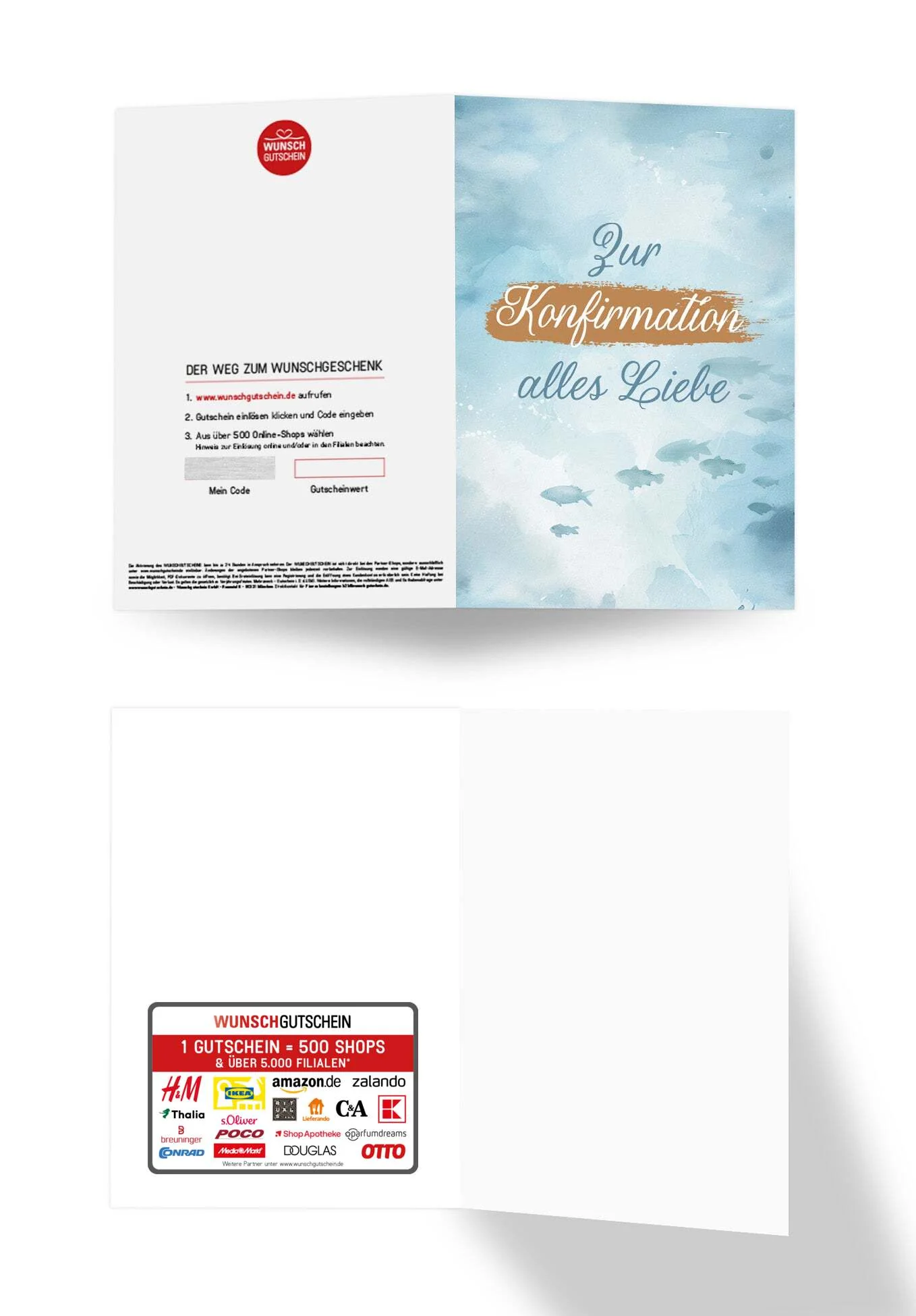 Zur Konfirmation - Fische Aquarell PDF - Image 3